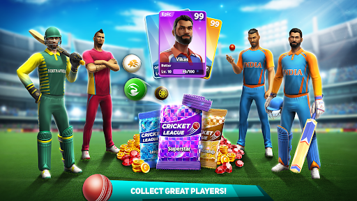 Cricket League mod apk jóias e moedas ilimitadas​ última versão 2024  1.19.0 screenshot 1