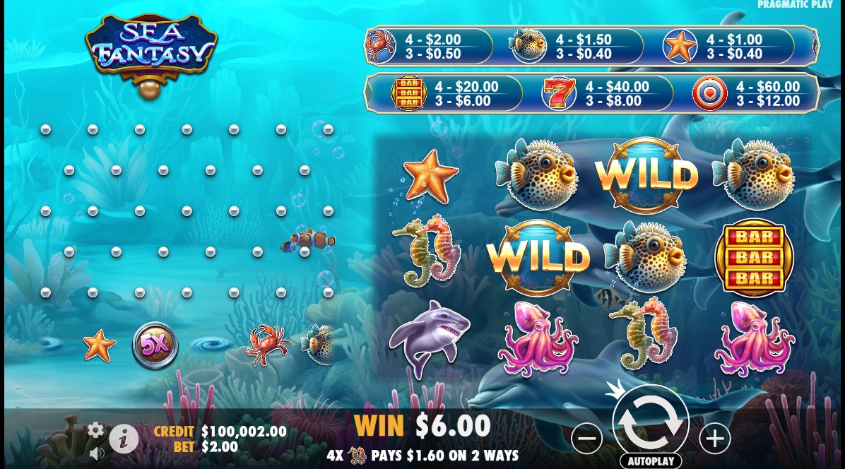 Sea Fantasy slot jogo para android  1.0.0 screenshot 3