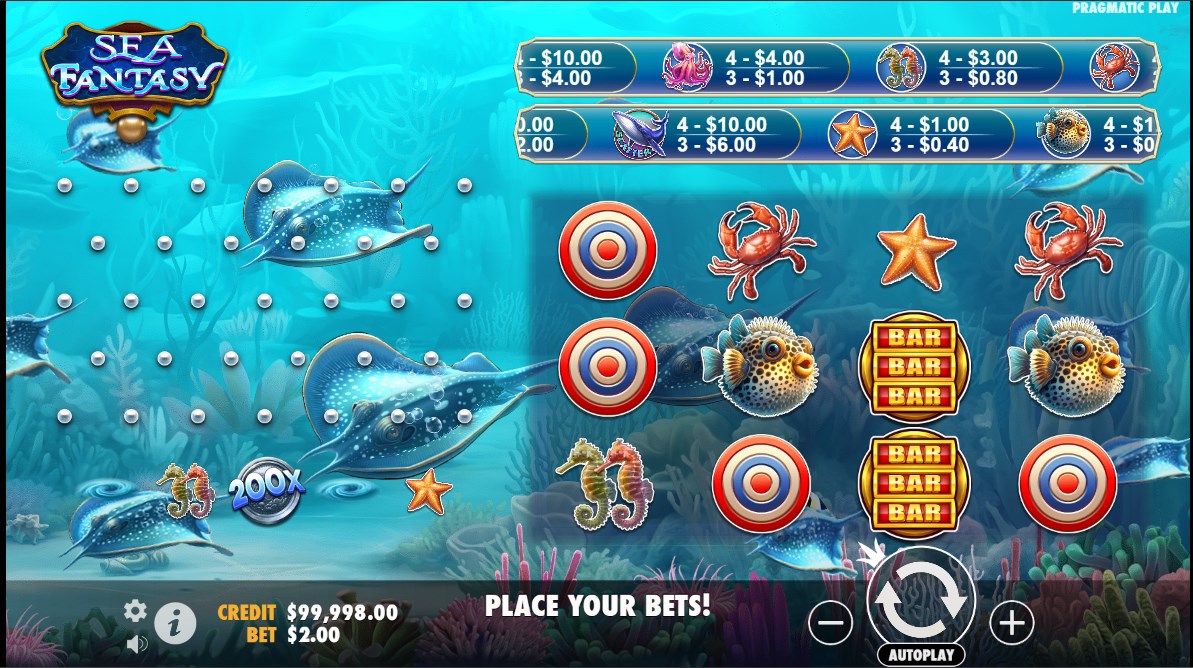 Sea Fantasy slot jogo para android  1.0.0 screenshot 2