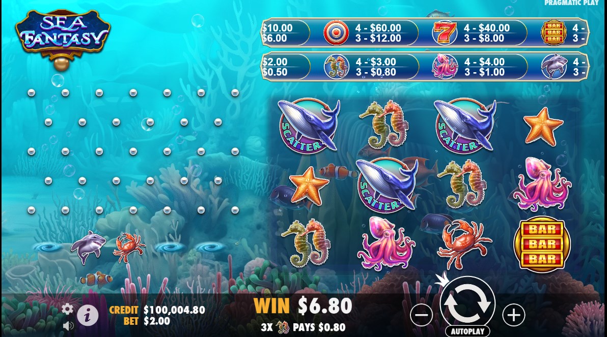 Sea Fantasy slot jogo para android图片1