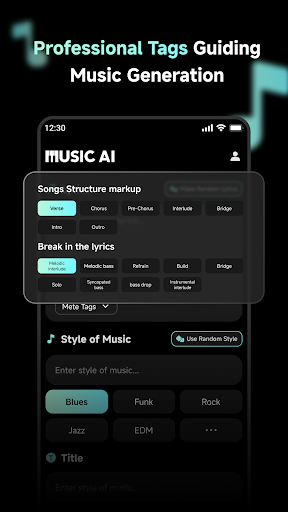 Criação de música AI com Suna mod apk premium desbloqueado  1.1.0 screenshot 2