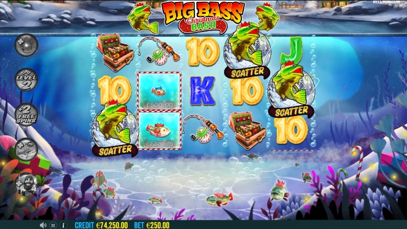 Big Bass Christmas Bash slot apk para android  1.0.0 screenshot 3