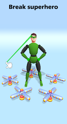 Superhero Ragdoll Dummy Break apk para android  1.0.6 screenshot 2