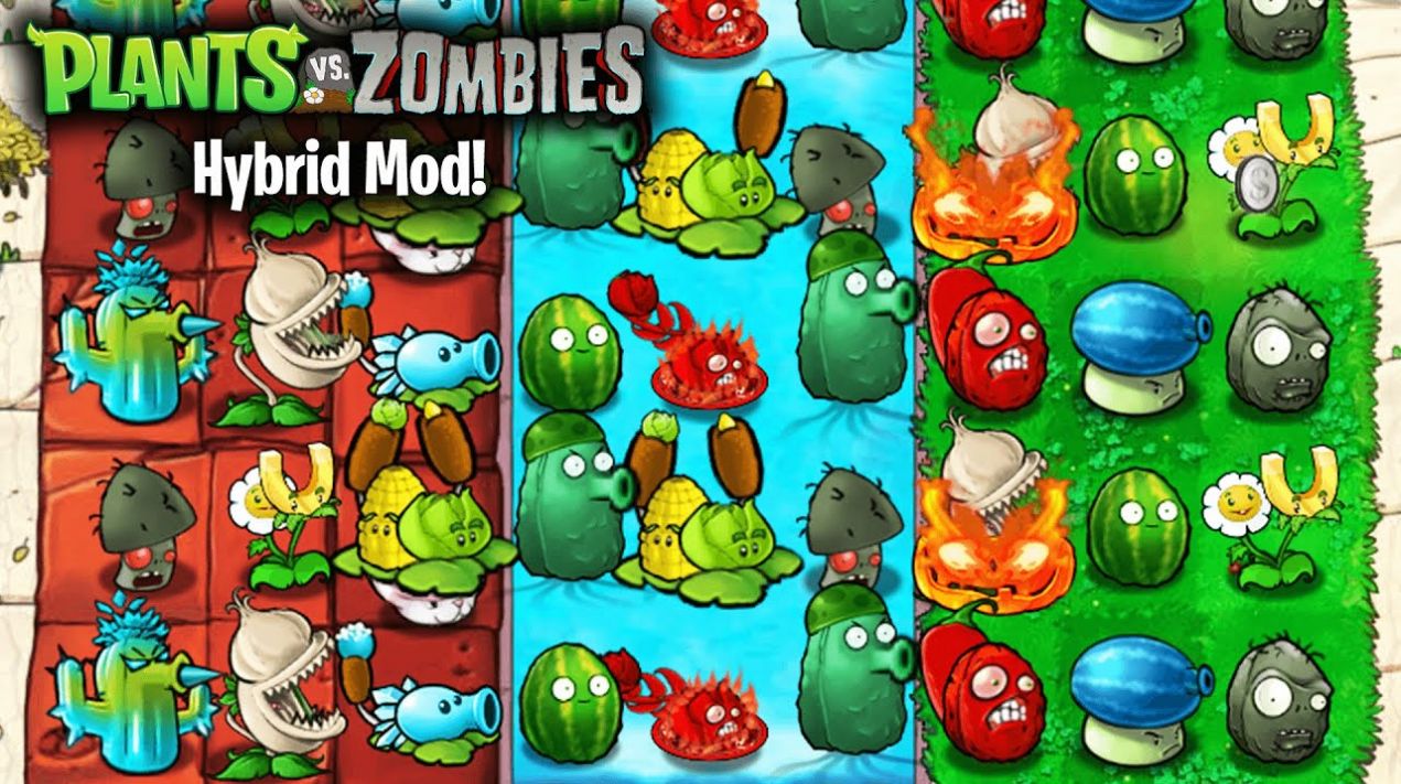 pvz hybrid plants mod apk图片1