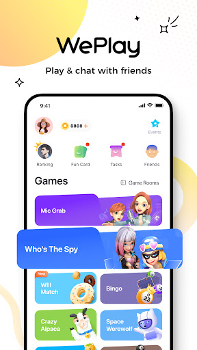 WePlay Jogos & Chat mod apk 4.1.9 dinheiro ilimitado compra gratuita图片1