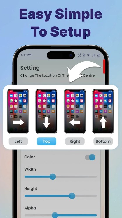 Control Center iOS15 & Android apk download para android  1.1 screenshot 3