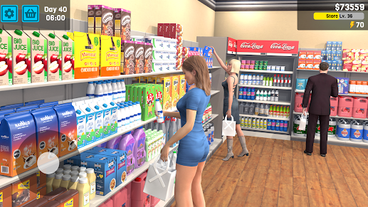 Manage Supermarket Simulator mod apk dinheiro ilimitado  1.11 screenshot 1