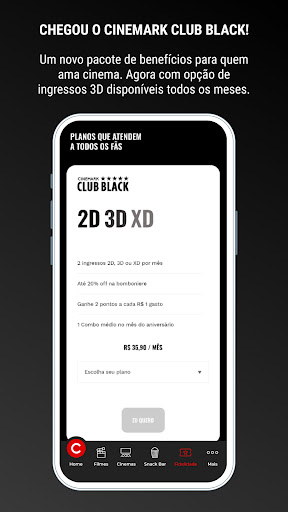 Cinemark Brasil apk 5.5.9 última versão download gratuito  5.5.9 screenshot 3