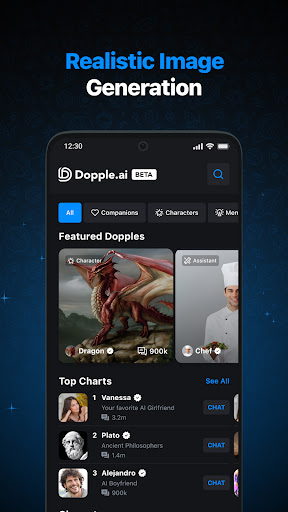 Dopple.AI mod apk 1.1.89 premium desbloqueado tudo ilimitado  1.1.89 screenshot 2