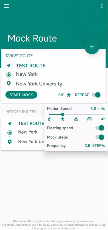 Fake Location Joystick&Route Apk Gratuito para Android Baixar   1.3.5 screenshot 3