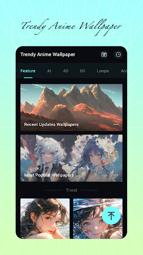 Trendy Anime Wallpaper apk para android图片2