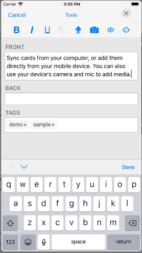 AnkiMobile Flashcards APK versão gratuita  24.04 screenshot 1