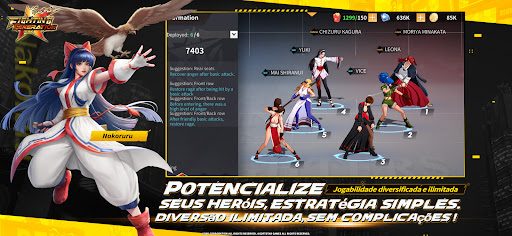 SNK Fighting Generation mod apk tudo ilimitado compra gratuita  1.0.0.0 screenshot 1