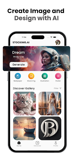 Stockimg AI Image Generator mod apk premium desbloqueado图片1