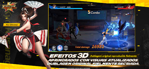 SNK Fighting Generation mod apk tudo ilimitado compra gratuita  1.0.0.0 screenshot 3