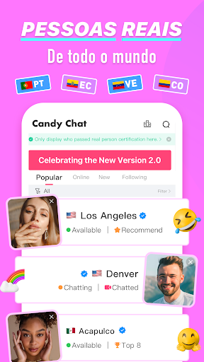 Candy Chat mod apk moedas ilimitadas última versão​​ 2024  2.3.7 screenshot 3