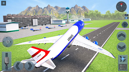 Vôo De Avião Jogos De Avião 3d mod apk tudo ilimitado  1.8 screenshot 1