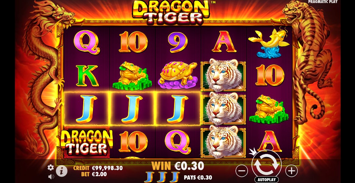 The Dragon Tiger slot apk para android  1.0.0 screenshot 1