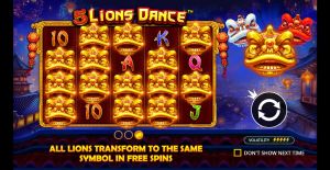 5 Lions Dance slot apk para android图片1