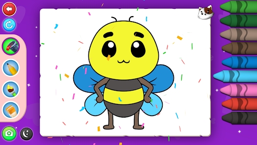 Cute Animals Coloring apk download para o android图片1