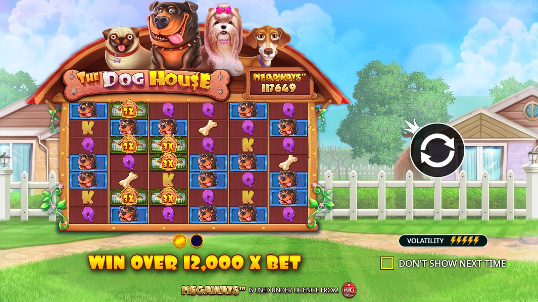 The Dog House Megaways slot apk para android  1.0.0 screenshot 1