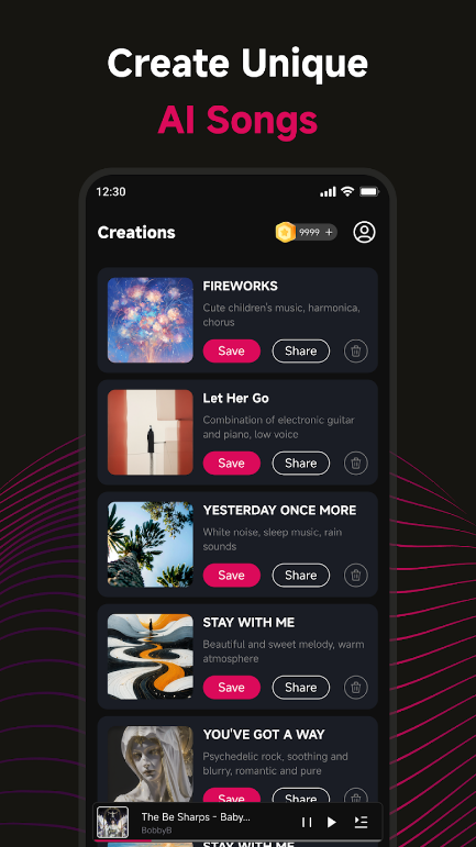 Udio Música AI Gerador Música mod apk premium desbloqueado  1.0.7 screenshot 2