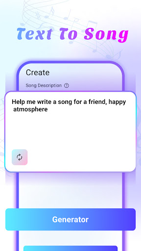 AI Song Generator Lyrics Music apk para android última versão图片1