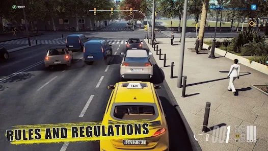 Taxi Sim 2024 mod apk Dinheiro Ilimitado  2.0 screenshot 2