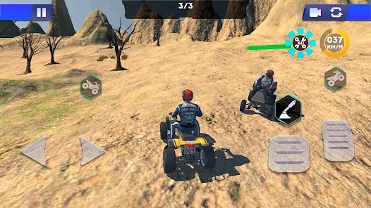 ATV Quad Moon & Earth Race apk download para o android  v1.0 screenshot 2