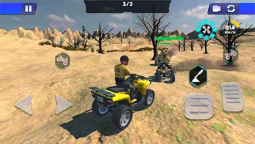 ATV Quad Moon & Earth Race apk download para o android图片1