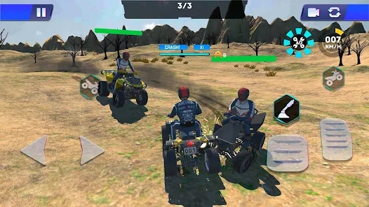 ATV Quad Moon & Earth Race apk download para o android  v1.0 screenshot 1