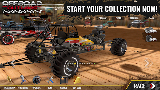 Offroad Outlaws Drag Racing mod apk tudo ilimitado  1.0.2 screenshot 3