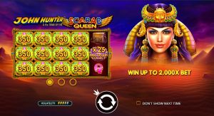 John Hunter and the Tomb of the Scarab Queen slot apk para android图片1