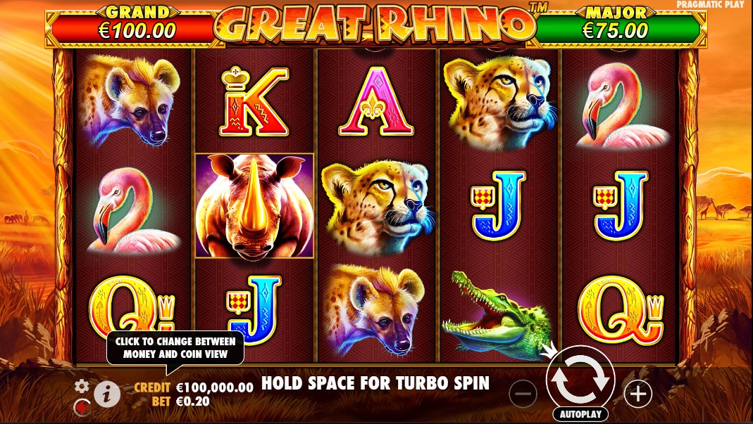 Great Rhino slot apk para android图片1