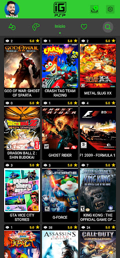 IGAMES PSP mod apk 6.8.5 premium desbloqueada última versão  6.8.5 screenshot 1