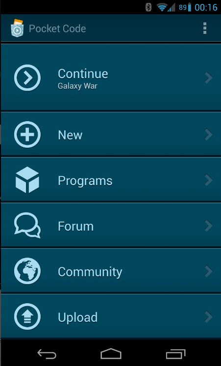 Pocket Code apk 1.2.4 última versão图片1
