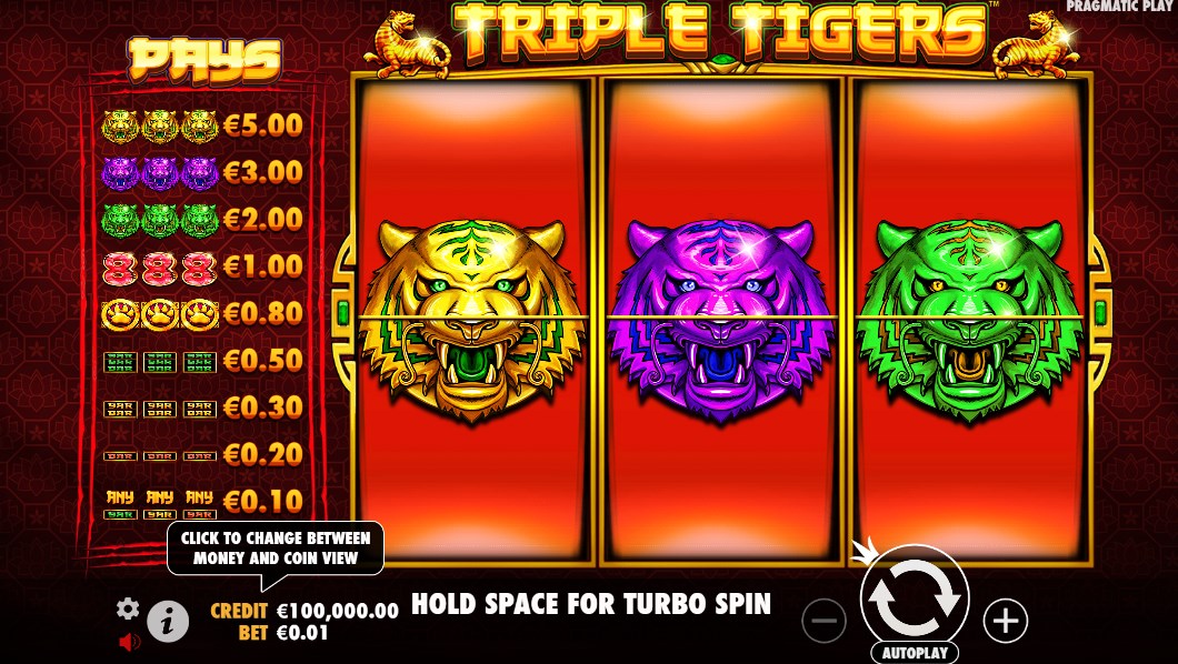 Triple Tigers slot apk para android  1.0.0 screenshot 3