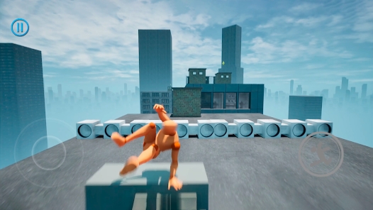 rooftop parkour unblocked mod apk última Versão  1.0.1 screenshot 3