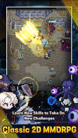 Elemental 2D MMORPG Apk Download Grátis para Android图片1