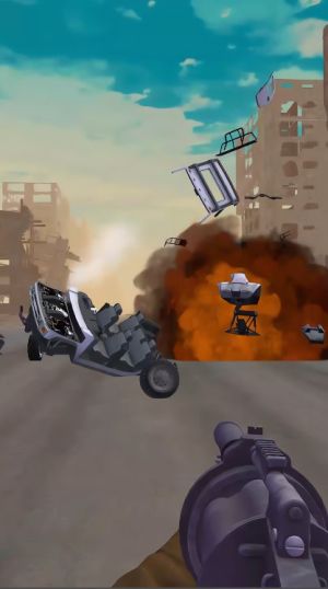 Road Chase Realistic Shooter apk download para android图片1