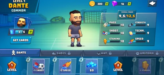 Goal Battle Football Games apk para android  4.53.4 screenshot 1