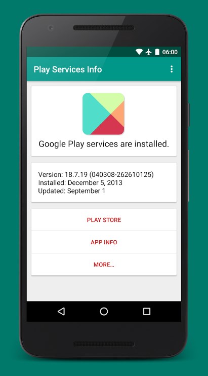 play services info update apk última versão  0.16 screenshot 2