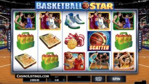 Basketball Star on Fire slot apk para android图片1