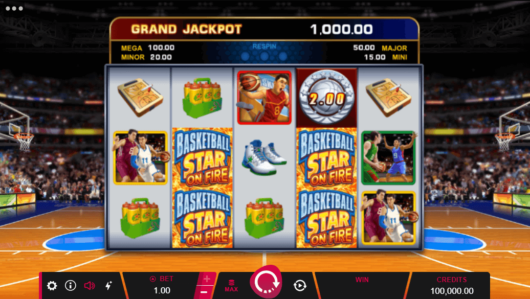 Basketball Star Deluxe slot apk para android  1.0.0 screenshot 2