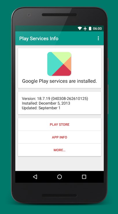 play services info update apk última versão  0.16 screenshot 3