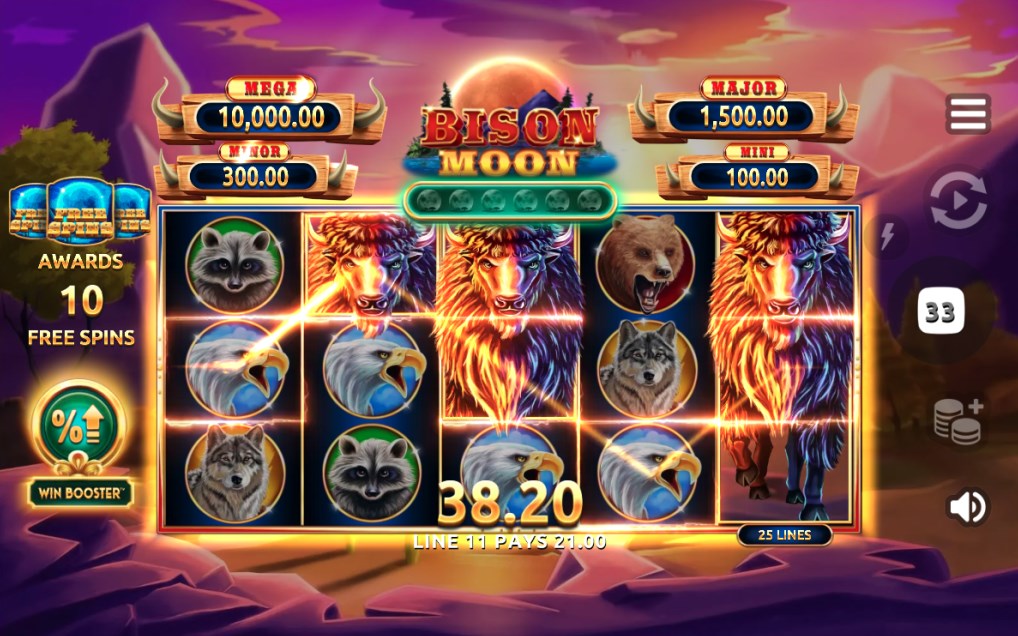 Bison Moon slot apk para android  1.0.0 screenshot 3