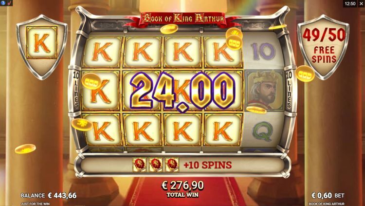 Book of King Arthur slot apk para android  1.0.0 screenshot 2