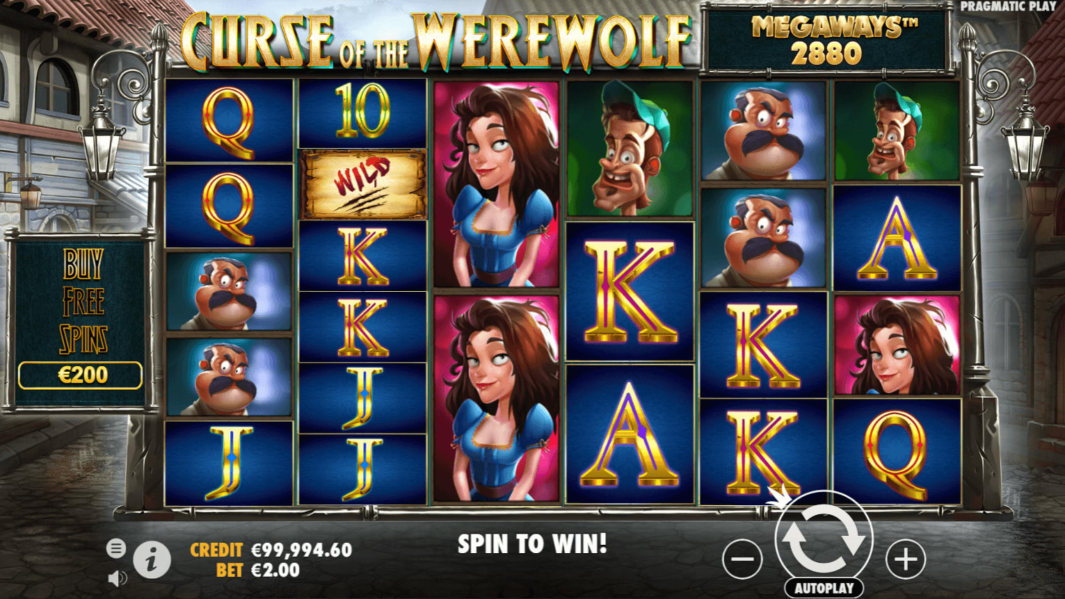 Curse of the Werewolf Megaways slot apk para android  1.0.0 screenshot 2