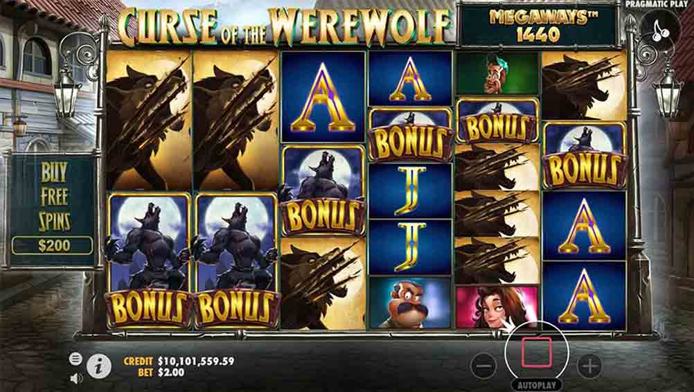 Curse of the Werewolf Megaways slot apk para android  1.0.0 screenshot 3