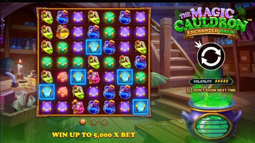 The Magic Cauldron Enchanted Brew slot apk para android  1.0.0 screenshot 2